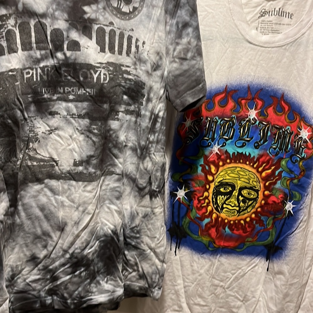 Band Graphic Tees Men’s *Bundle (2)